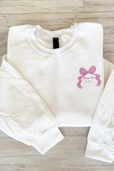 White Be Still Sweatshirt