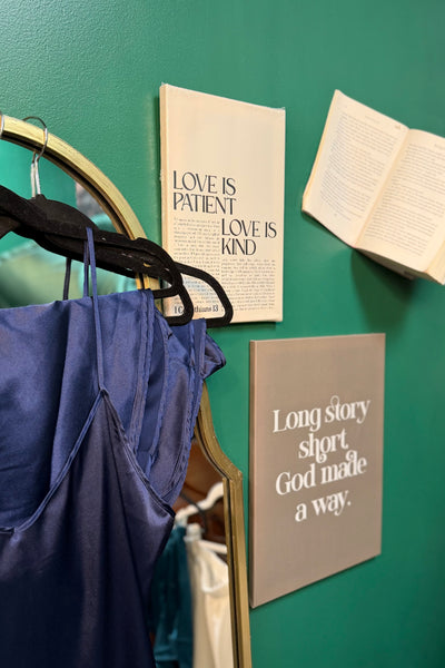 Love Is Patient Canvas