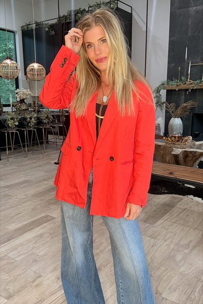 Vintage Red Anne Taylor Jacket