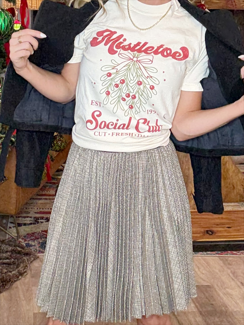 Mistletoe Social Club Graphic Tee