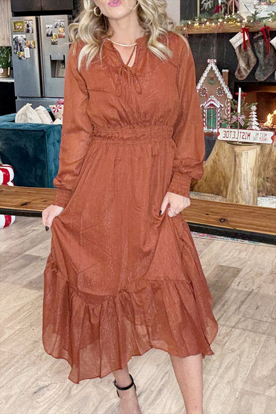 Rust Dress