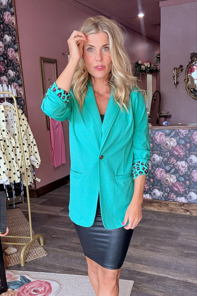 Green Blazer