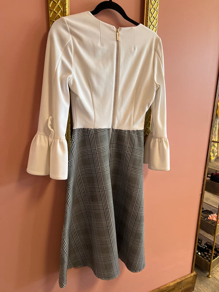 Vintage Custom Plaid Dress