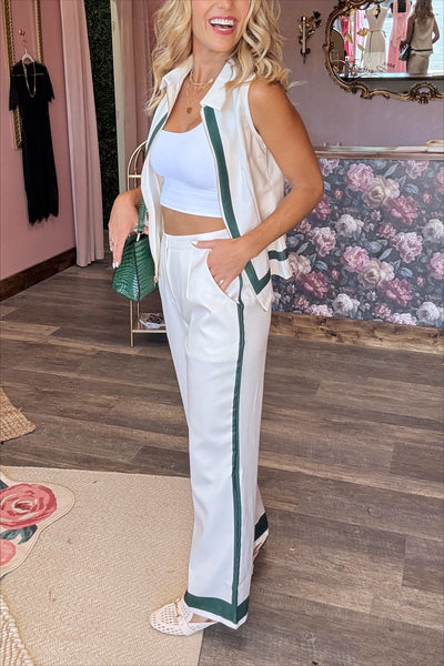 Color Block Pant Set (Pants Only)