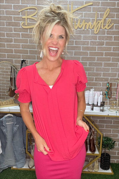 Pink Blouse