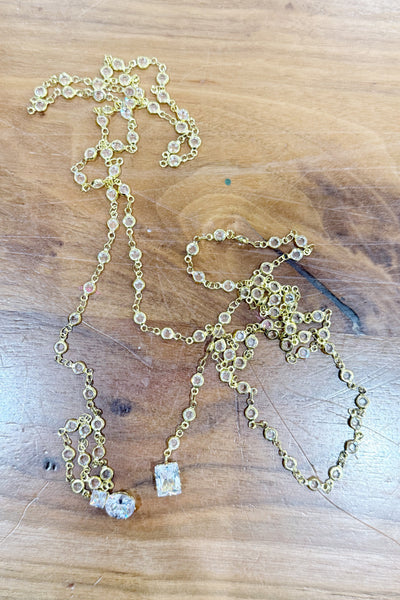 Crystal Drop Necklace