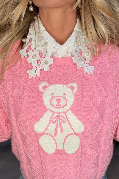 White Pearl & Lace Dickie