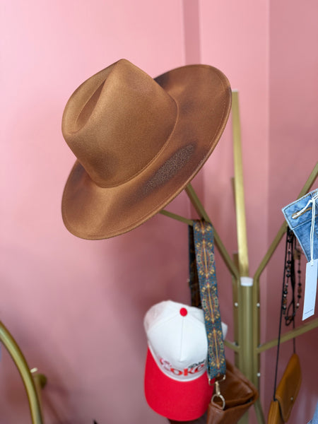 Distressed Brown Hat