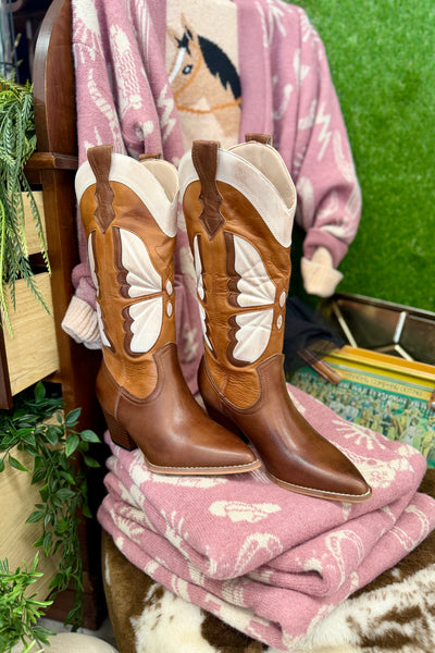 Butterfly Western Boot